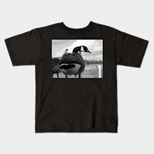 Canadian Goose stare Kids T-Shirt